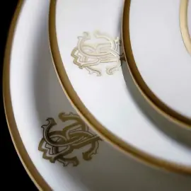 Пиала для фруктового салата "Silk gold" Пиала для фруктового салата "Silk gold"