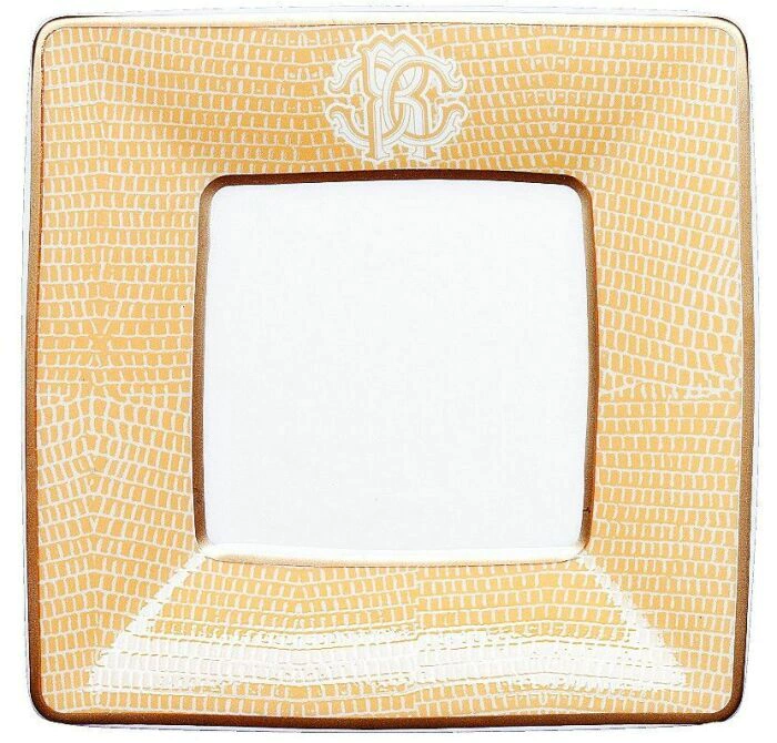 Snack plate "Lizzard gold 2"