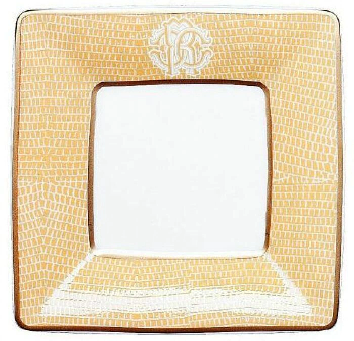 Snack plate "Lizzard gold 2"