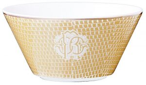 Пиала для фруктового салата "Lizzard gold"