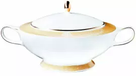 Tureen "Lizzard gold"