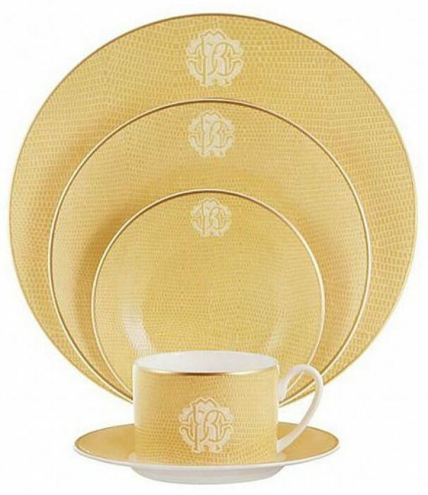 Fruit plate "Lizzard gold"