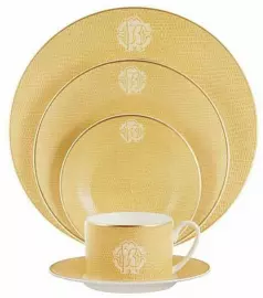 Тарелка подстановочная "Lizzard gold"