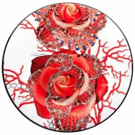 Тарелка для хлеба "Rose jewel"