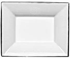 Тарелка для закусок "Lizzard platin 1"