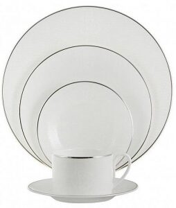 Snack plate "Lizzard platin 1"