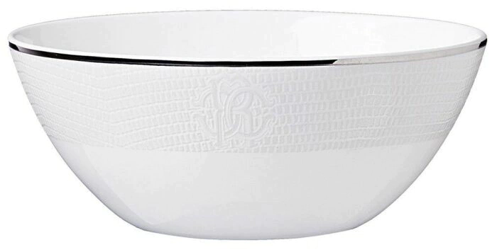 Soup bowl "Lizzard platin"