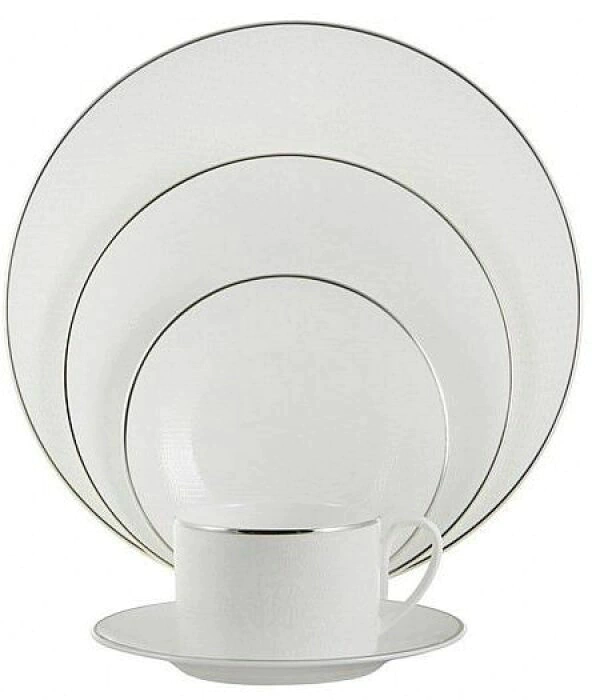 Soup bowl "Lizzard platin"