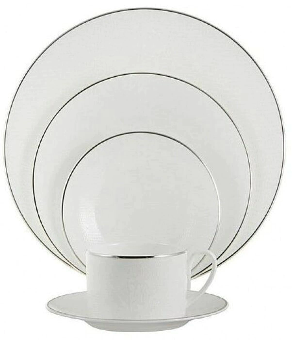 Oval dish "Lizzard platin"