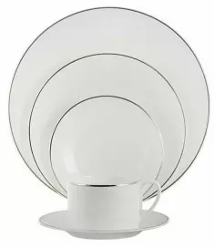 Тарелка для хлеба "Lizzard platin"