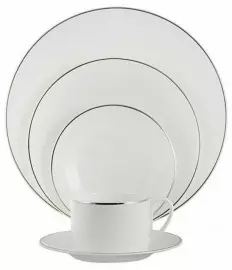 Тарелка для фруктов "Lizzard platin"