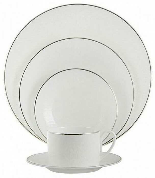 Plate "Lizzard platin"