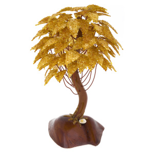 Souvenir made of amber "Tree"