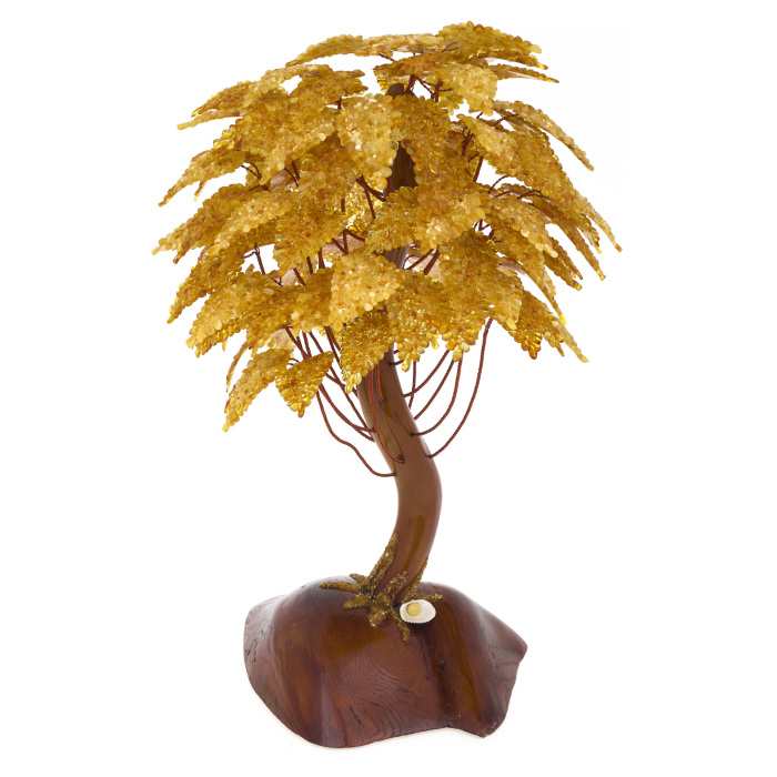 Souvenir made of amber "Tree"