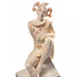 Скульптура из бивня мамонта "Игра"