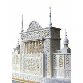 Настольный набор из бивня мамонта "Восточный дворец"