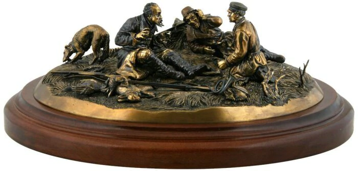 Statuette "Hunters at a halt"