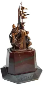 Statuette "To the founders of the city of Surgut"