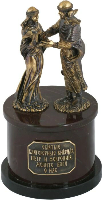 Statuette "Saints Peter and Fevronia"