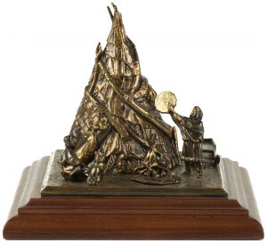 The statuette "Chum"