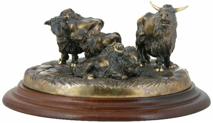 The "Bison" statuette