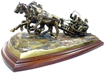 The statuette "Russian Troika"