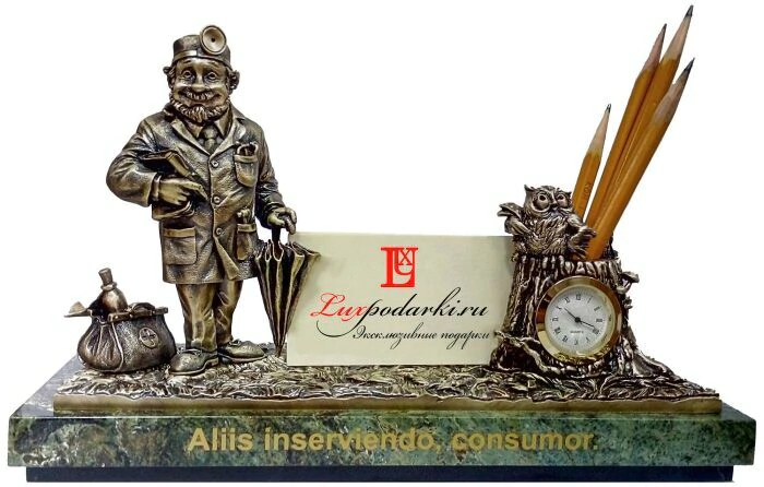 Business card holder "Aibolit"