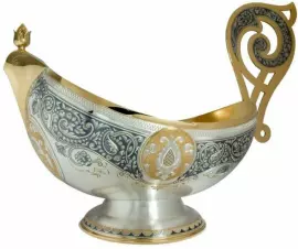 Ковш из серебра "Братина"