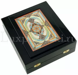 Подарочная книга "Коран" в окладе, с эмалями, Златоуст