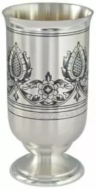 Бокал для виски из серебра