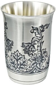 Silver water glass