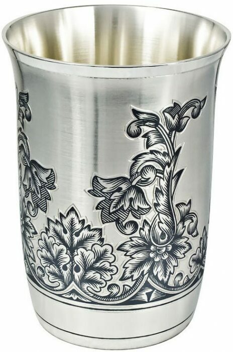 Silver water glass