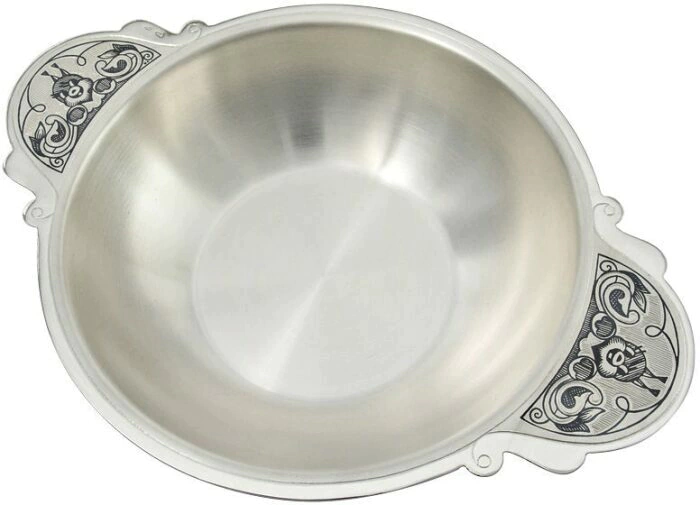 Children's silver plate "Squirrel"