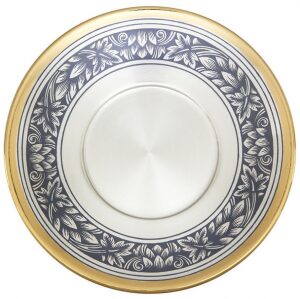 Silver saucer "Hop"