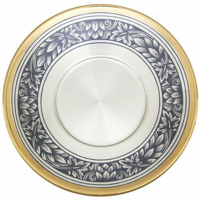 Silver saucer "Hop"