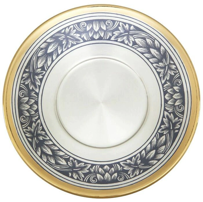 Silver saucer "Hop"