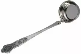 Ложка для разлива супа из серебра