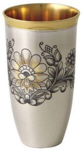 Astra silver water glass