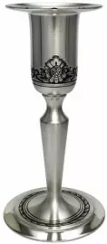Silver candle holder "Flower"