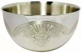 Ваза для икры из серебра