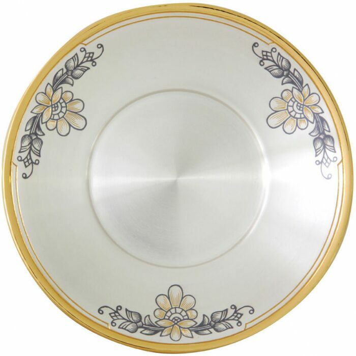 Silver tea saucer "Astra"
