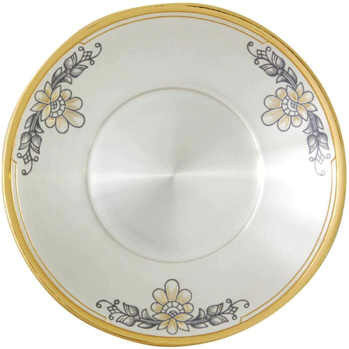 Silver tea saucer "Astra"
