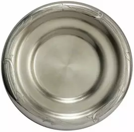 Silver saucer