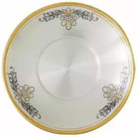 Блюдце кофейное из серебра "Астра"