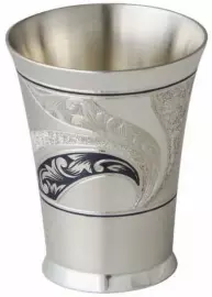 Стопка из серебра "Волна"