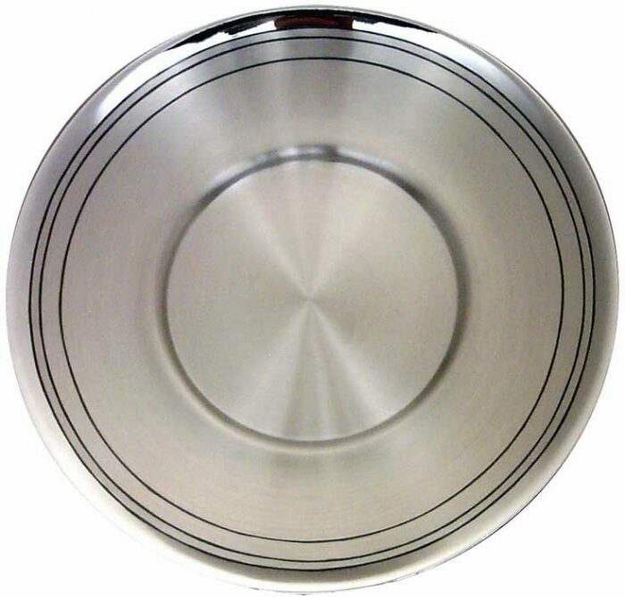 Silver saucer "Field"