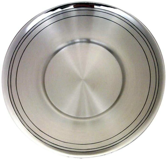 Silver saucer "Field"