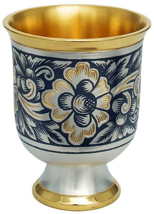 Silver cup "Blooming bud"