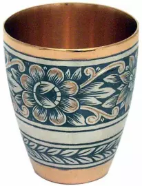 Стопка из серебра "Цветущий бутон"