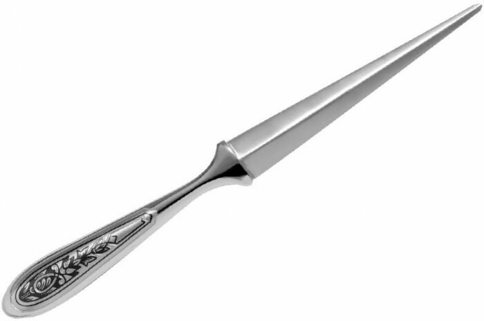 A paper knife made of silver "Sprout"